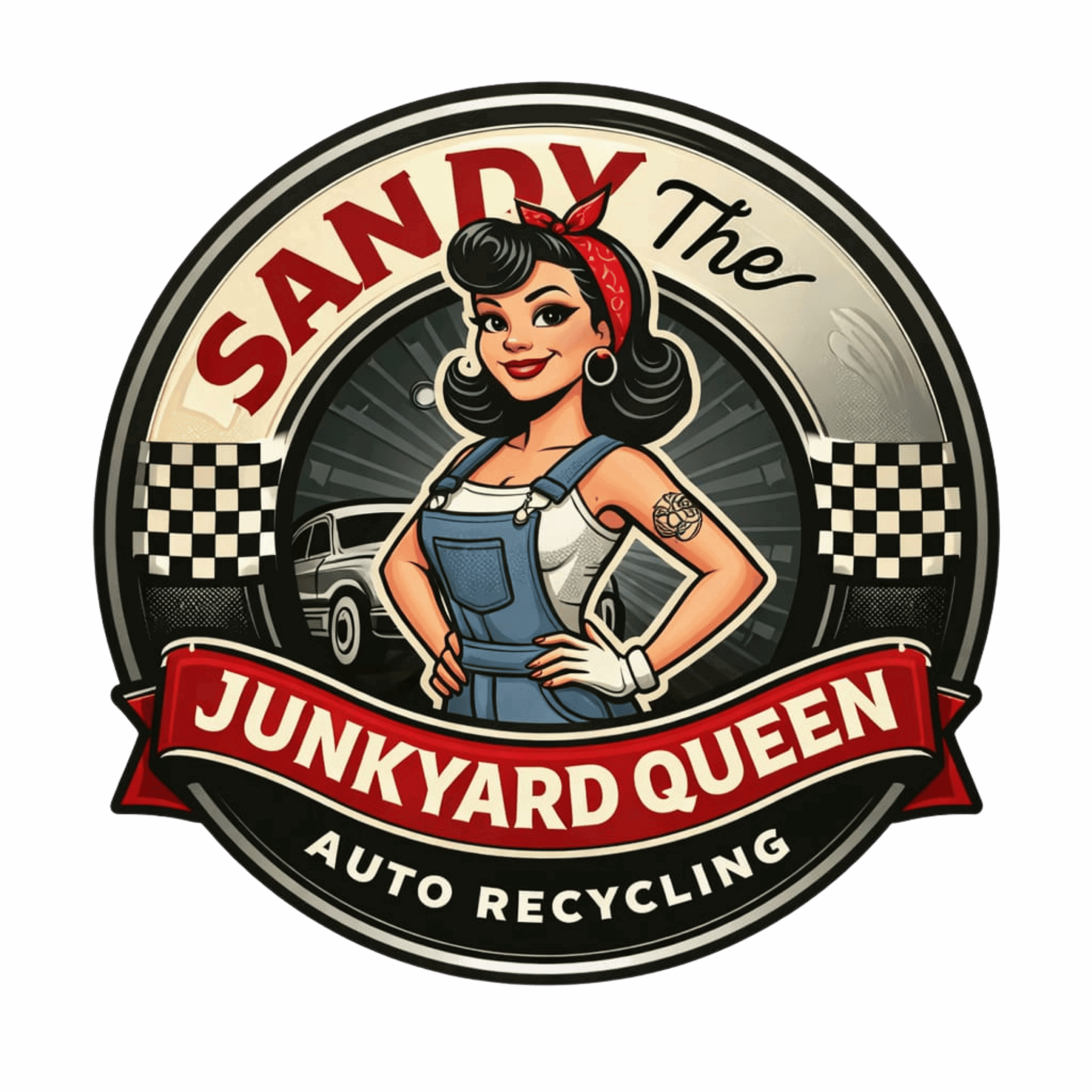 Sandy The Junk Yard Queen autorecycling